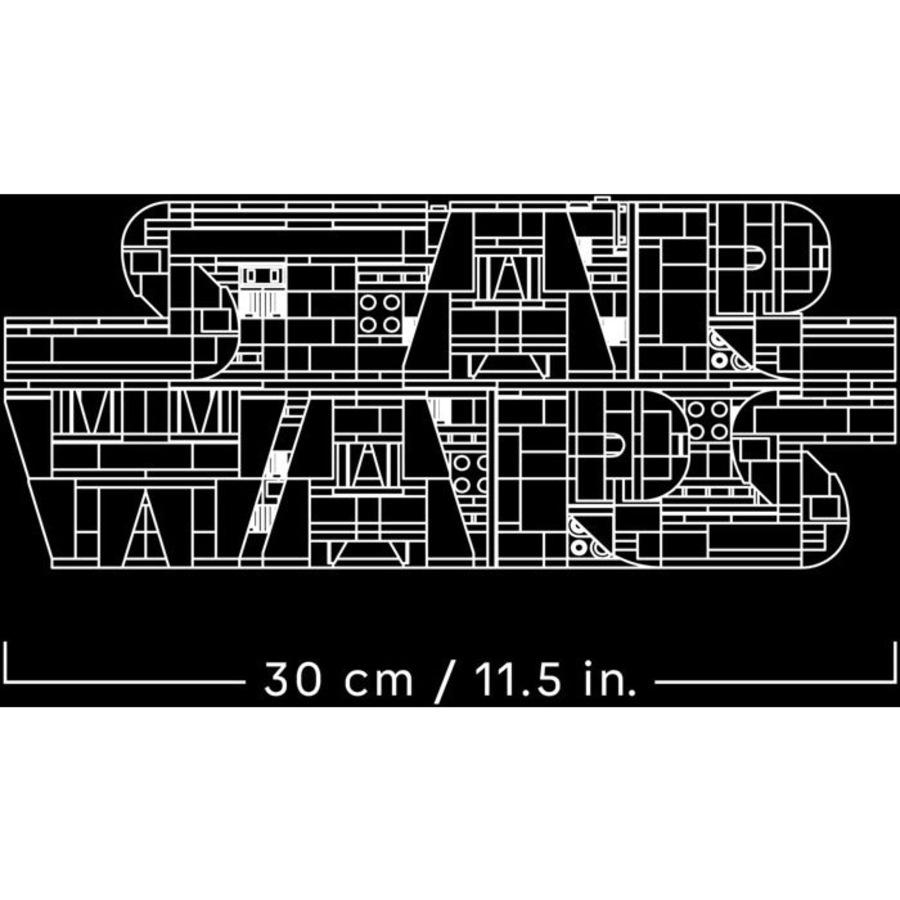 LEGO 75407 - Star Wars Brick-Built Star Wars Logo