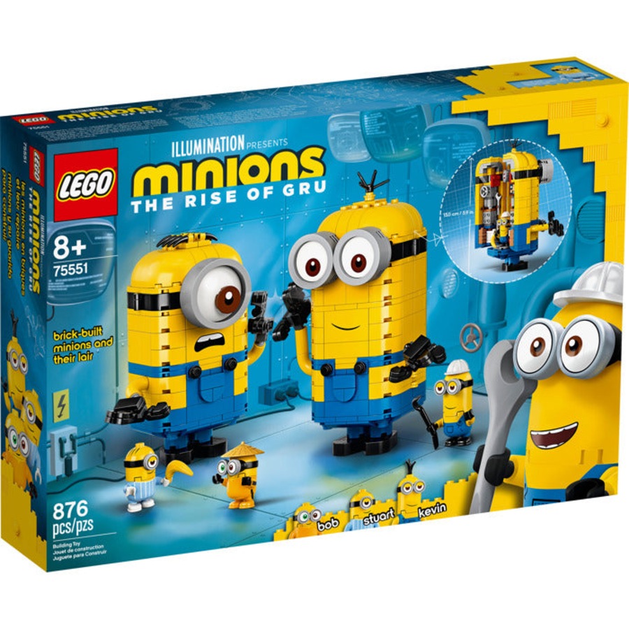 LEGO 75551 - Minions Brick-built Minions and their Lair