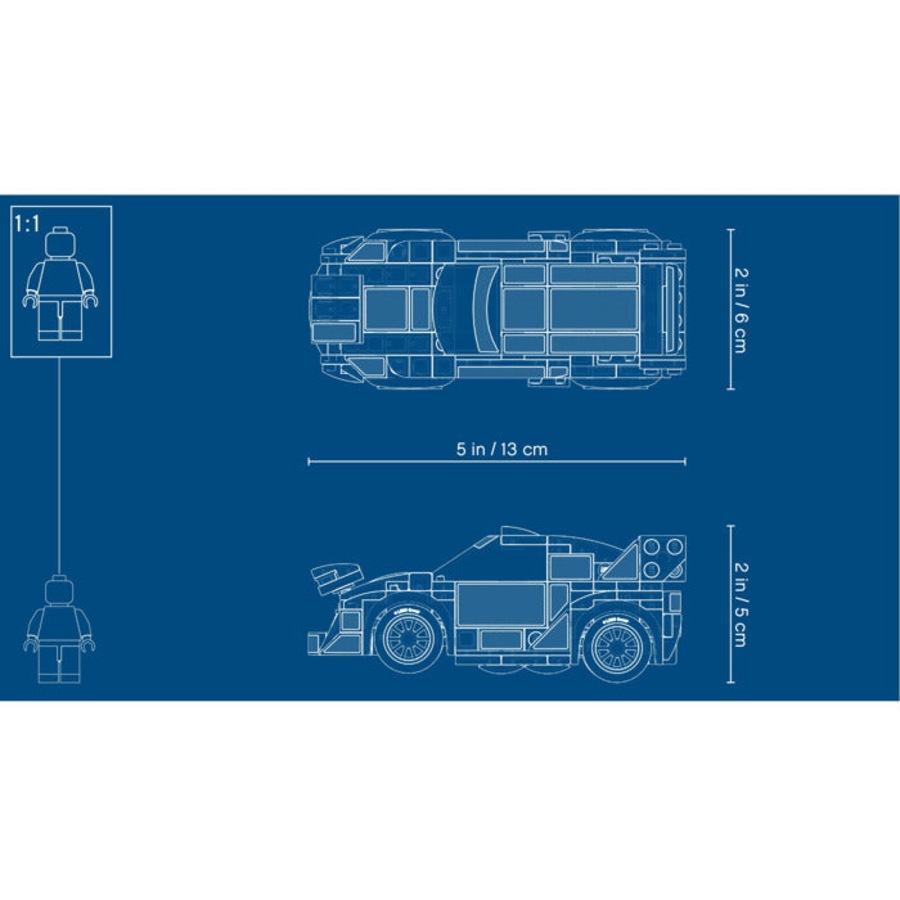 LEGO 75885 - Speed Champions Ford Fiesta M-Sport WRC