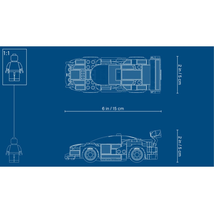 LEGO 75886 - Speed Champions Ferrari 488 GT3 Scuderia Corsa