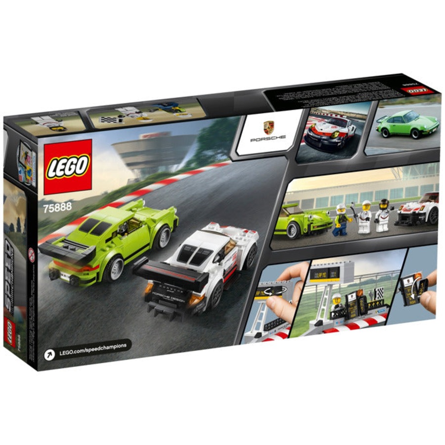 LEGO 75888 - Speed Champions Porsche 911 RSR and 911 Turbo 3.0