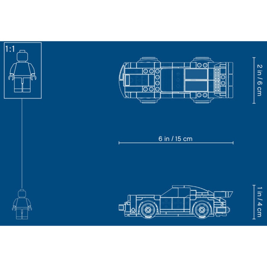 LEGO 75888 - Speed Champions Porsche 911 RSR and 911 Turbo 3.0