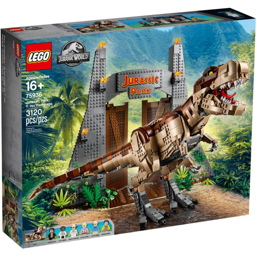 LEGO 75936 - Jurassic World Jurassic Park: T. rex Rampage