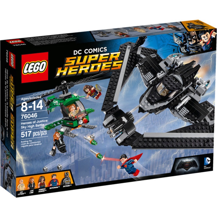 LEGO 76046 - DC Comics Super Heroes Heroes of Justice: Sky High Battle