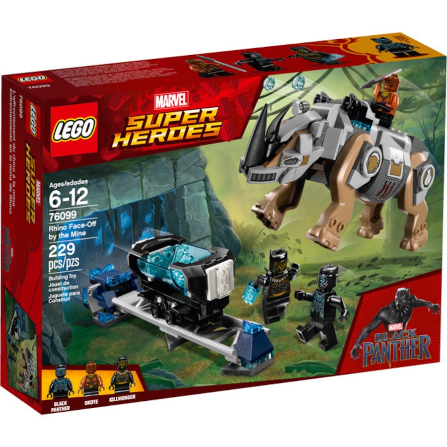 LEGO 76099 -Marvel Super Heroes Rhino Face-Off by the Mine