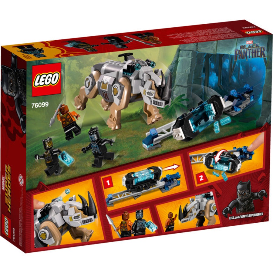 LEGO 76099 -Marvel Super Heroes Rhino Face-Off by the Mine
