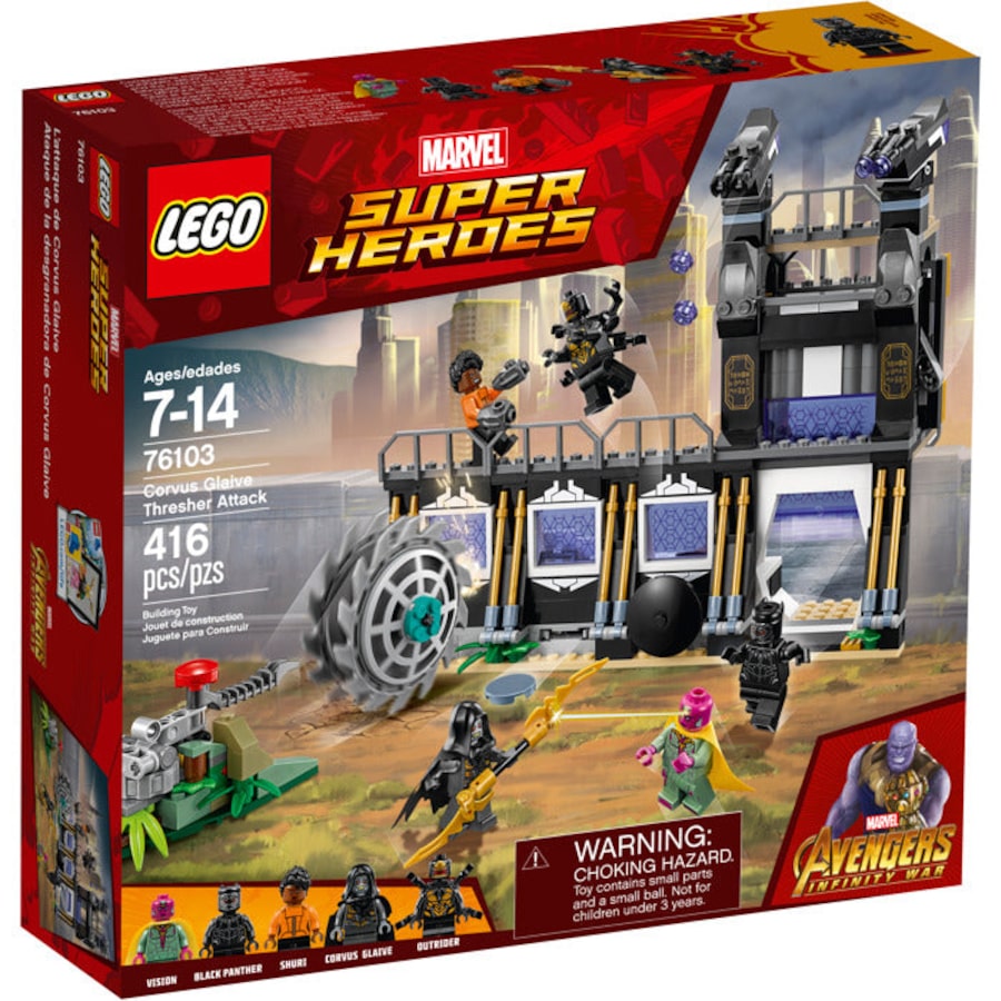 LEGO 76103 - Super Heroes Avengers Infinity War Corvus Glaive Thresher Attack