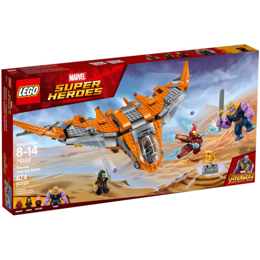 LEGO 76107 - Marvel Super Heroes Thanos: Ultimate Battle