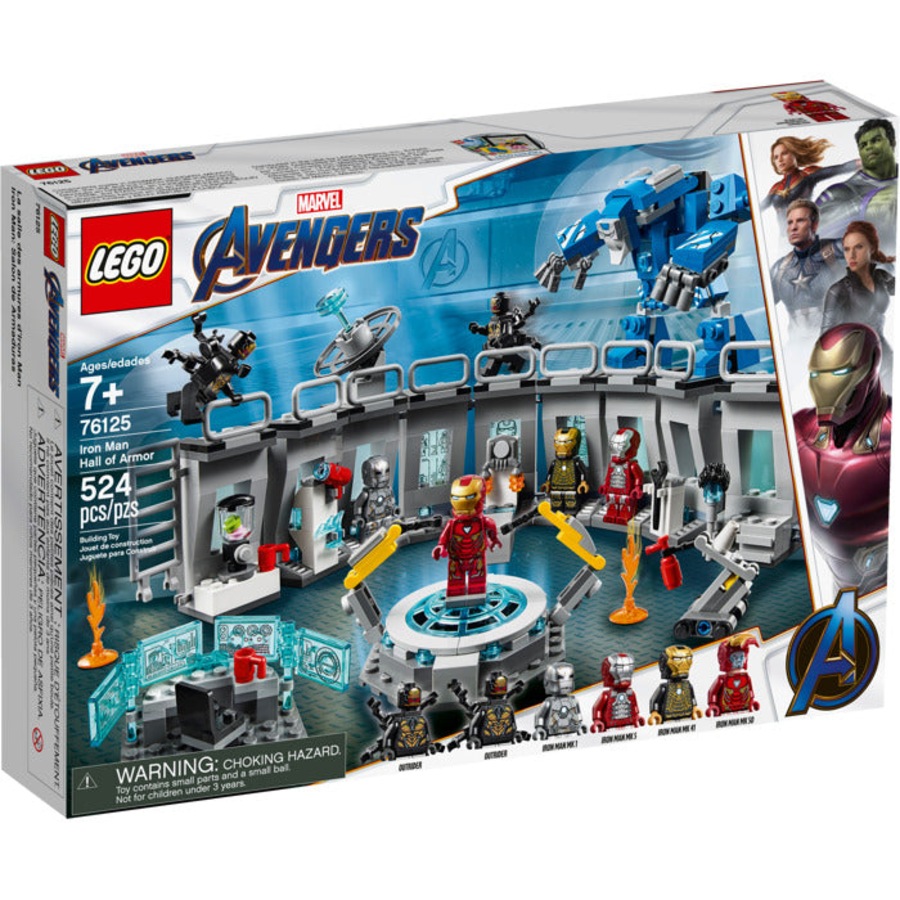 LEGO 76125 - Marvel Super Heroes Avengers Iron Man Hall of Armor