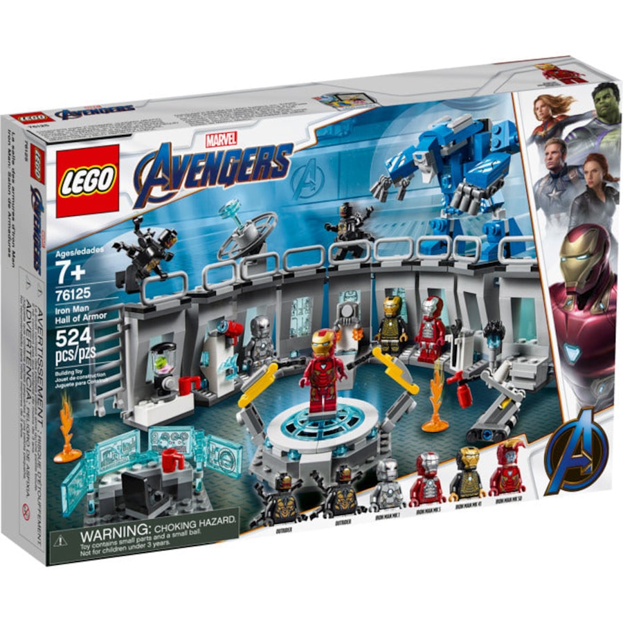 LEGO 76125 - Marvel Super Heroes Avengers Iron Man Hall of Armor