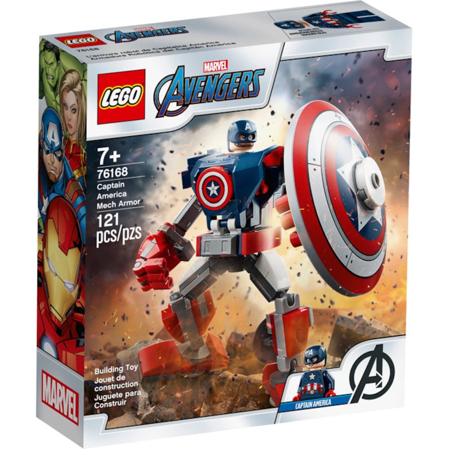 LEGO 76168 - Marvel Super Heroes Captain America Mech Armor