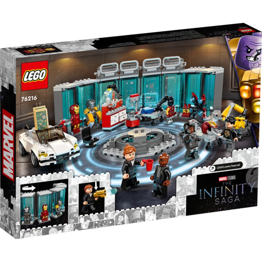 LEGO 76216 - Marvel Super Heroes Iron Man Armory