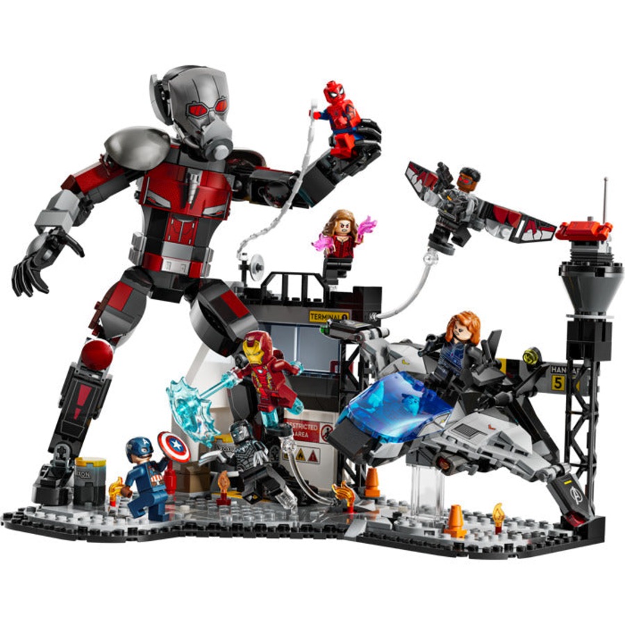 LEGO 76314 - Marvel Super Heroes Captain America: Civil War Battle
