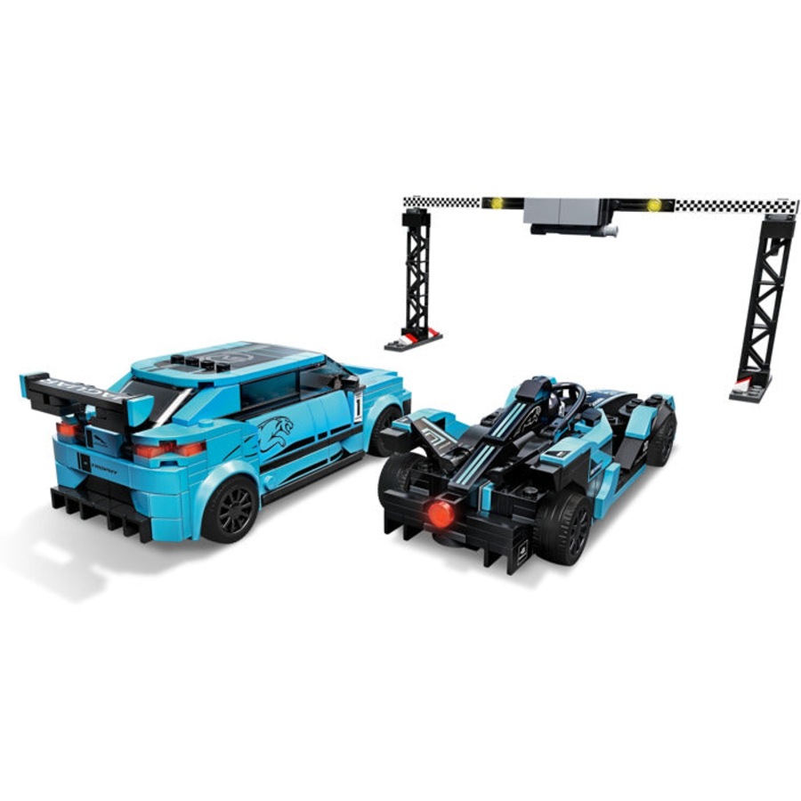 LEGO 76898 - Speed Champions Formula E Panasonic Jaguar Racing GEN2 Car & Jaguar I-PACE eTROPHY