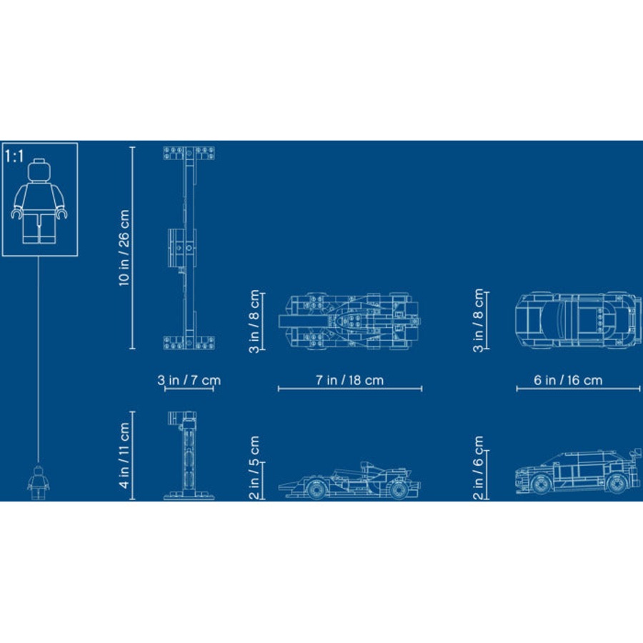 LEGO 76898 - Speed Champions Formula E Panasonic Jaguar Racing GEN2 Car & Jaguar I-PACE eTROPHY
