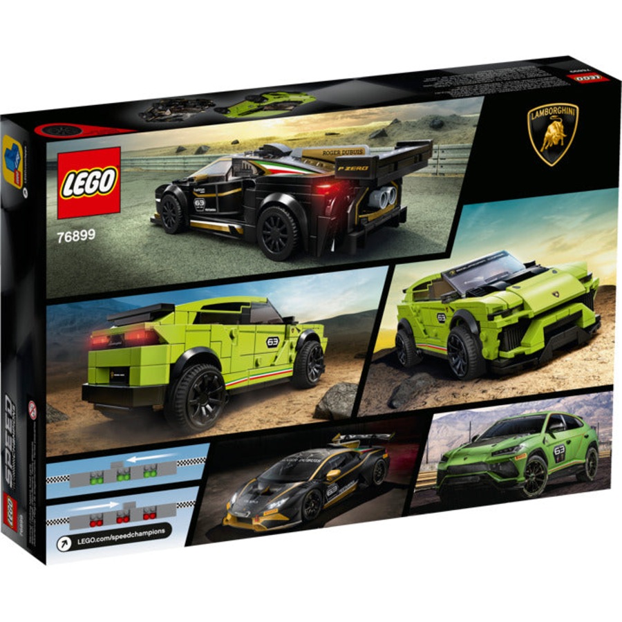 LEGO 76899 - Speed Champions Lamborghini Urus ST-X & Huracán Super Trofeo EVO