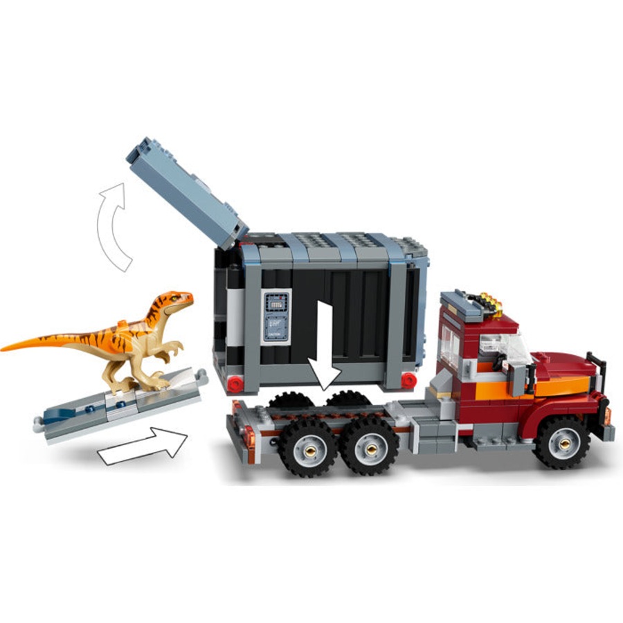 Buy LEGO 76948 - Jurassic World T. rex & Atrociraptor Dinosaur Breakout ...