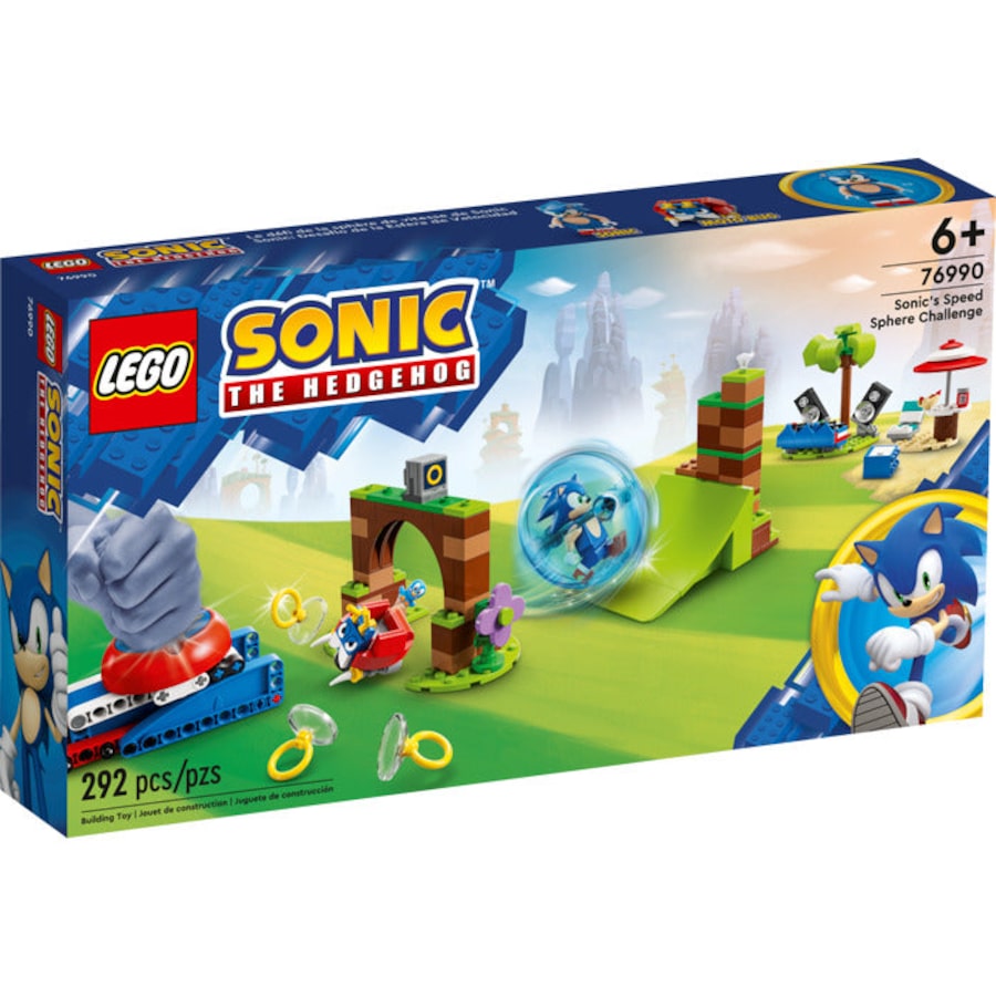 LEGO 76990 - Sonic the Hedgehog Sonic's Speed Sphere Challenge
