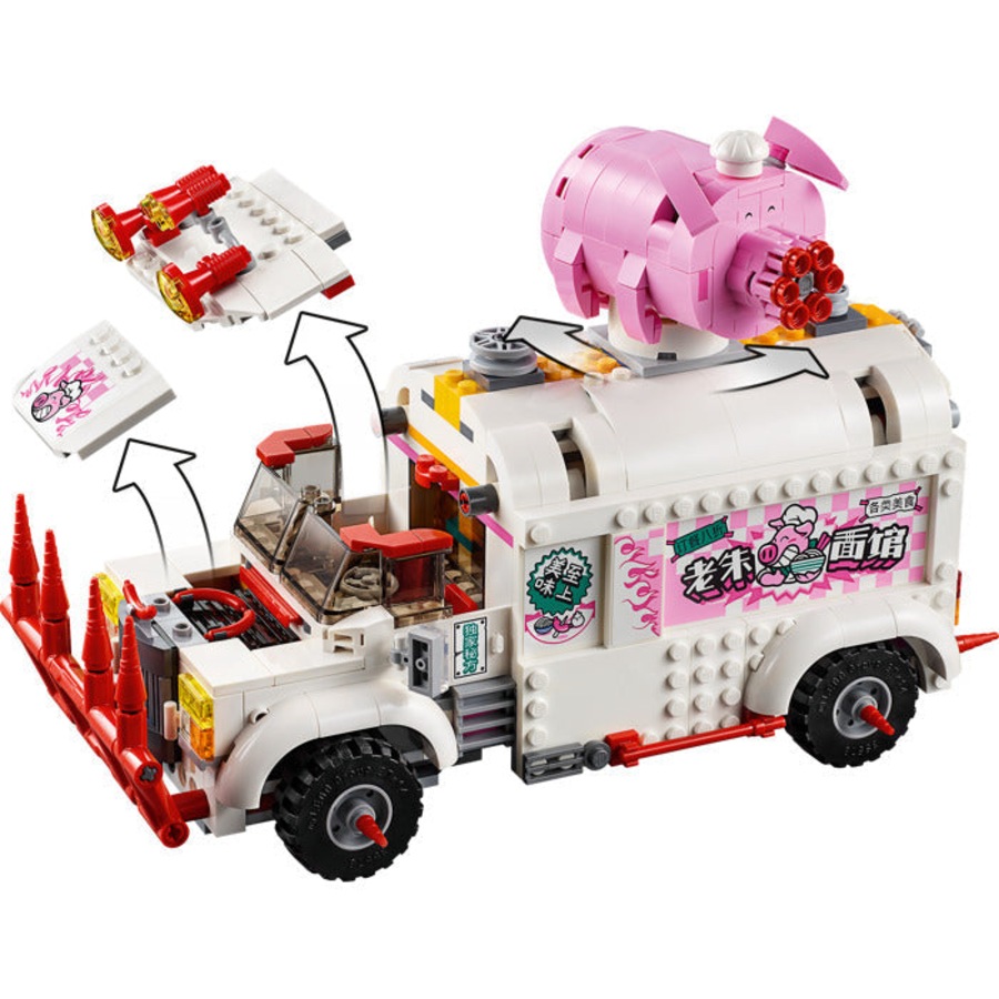 LEGO 80009 - NEW Monkie Kid Pigsy's Food Truck