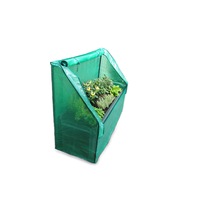Greenlife Lean-To Drop Over Greenhouse with PE Cover - 1250 x 500 x 990mm