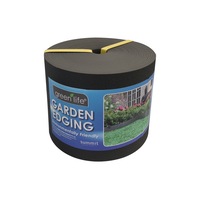 Greenlife Recycled Plastic Garden Edging - 10m x 150mm - Black