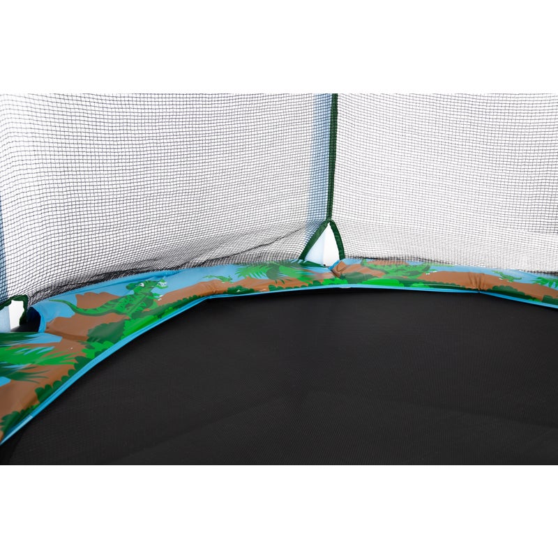 Dinosaur trampoline Jumping sport Adjustable Apron