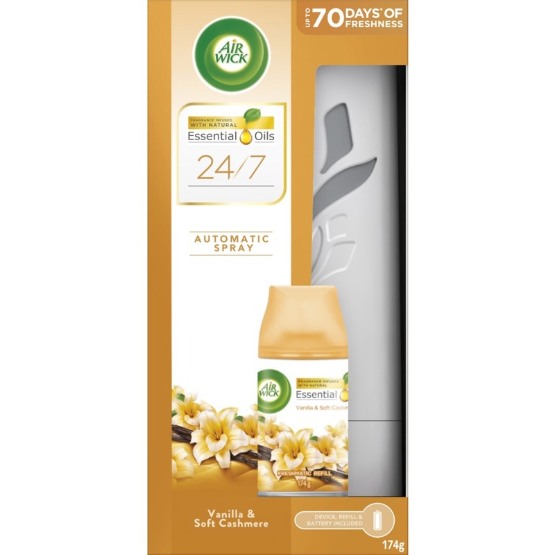 Buy Air Wick Freshmatic Vanilla and Cashmere Prime 174g MyDeal