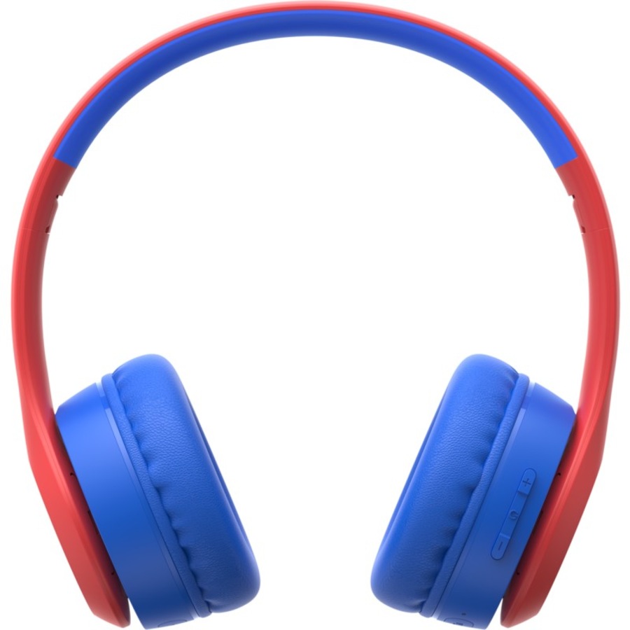 AIWA 10.1" Blue WiFi Tablet with Protective Case & Bonus Bluetooth Headphones - Blue/Red