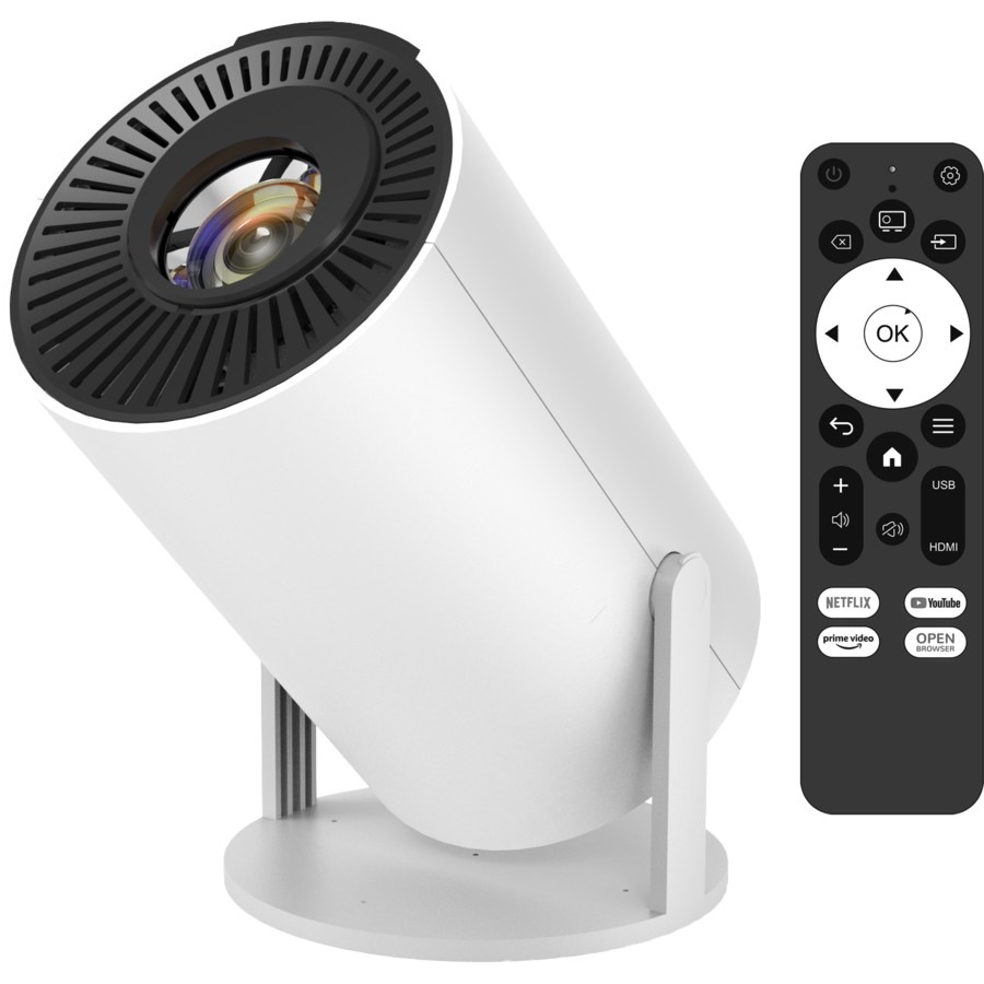 AIWA 190 Lumen Smart LED Projector with Netflix