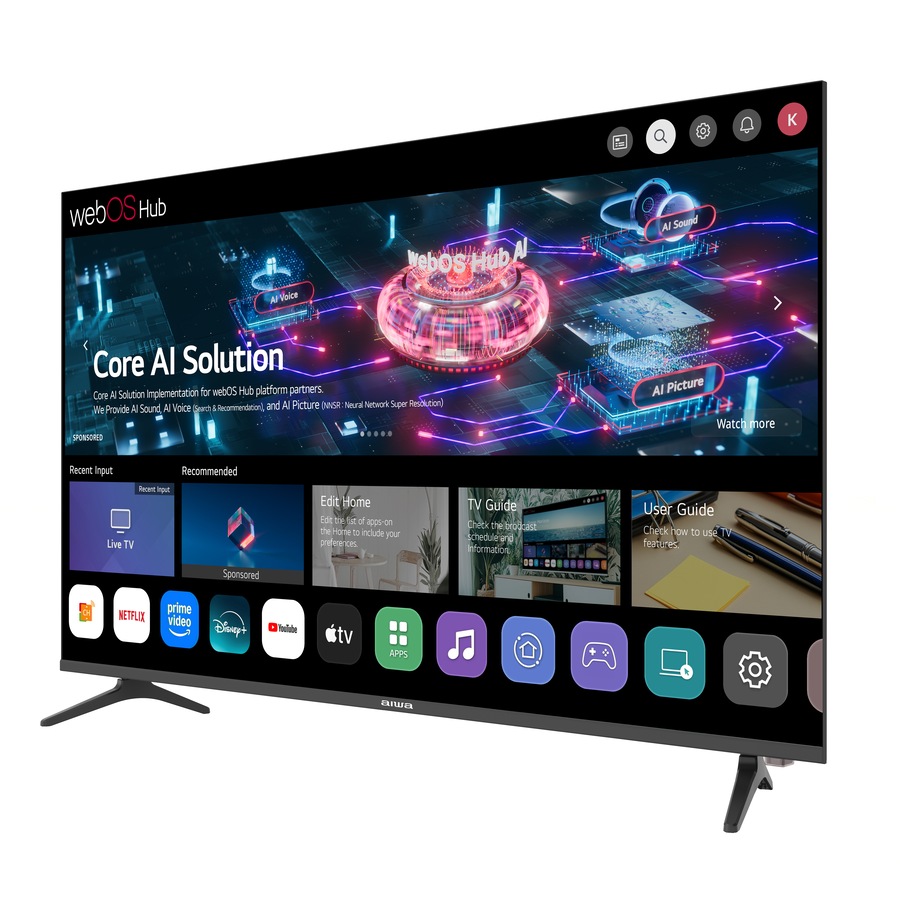 AIWA 50" 4K Ultra HD WebOS Hub TV with Magic Remote