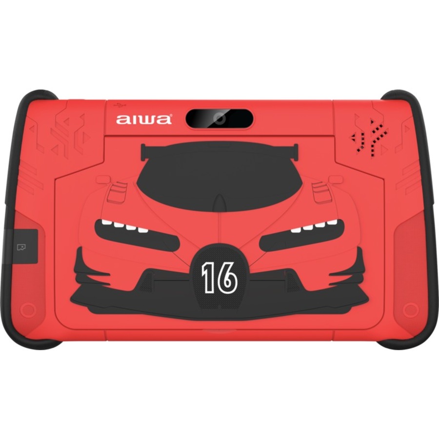 AIWA 7" WiFi Tablet with Dual Game Controllers - Red