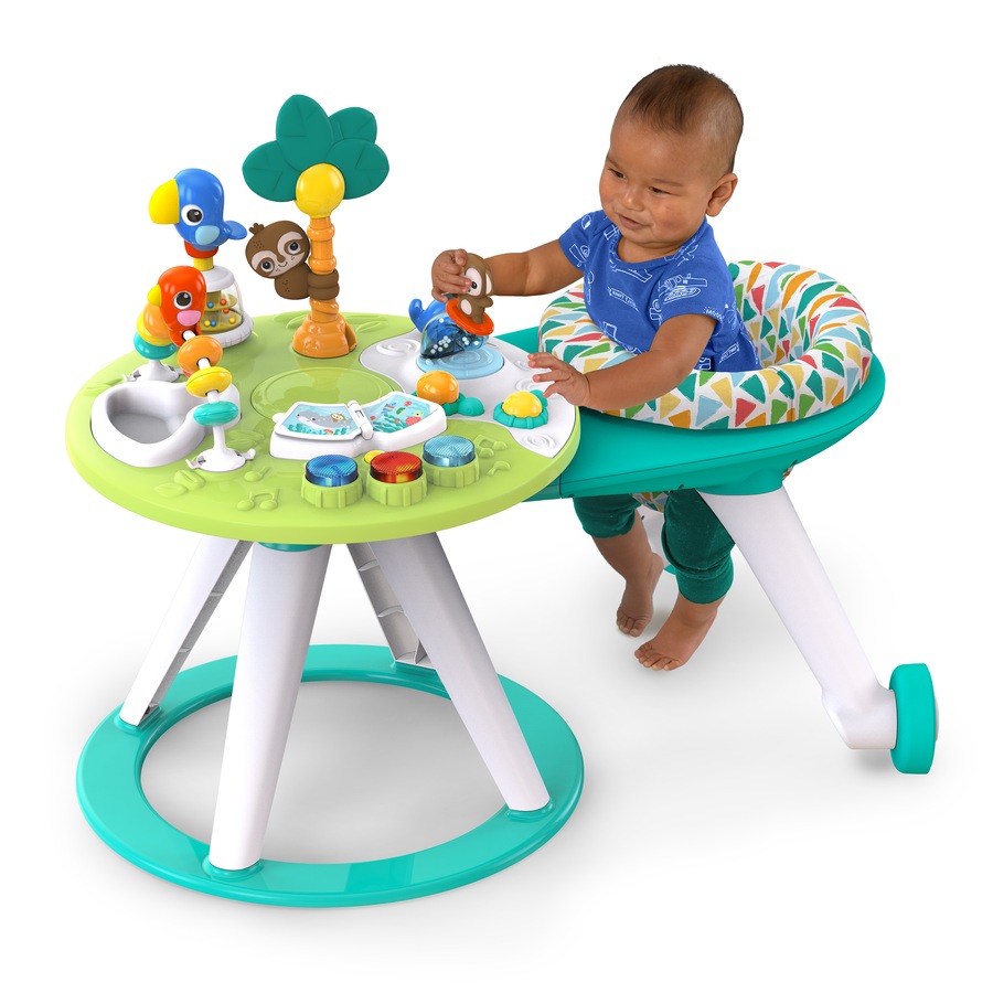 Bright Starts Around We Go 2-in-1 Walk-Around Activity Center & Table