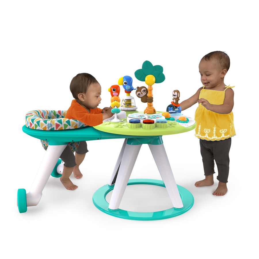 Bright Starts Around We Go 2-in-1 Walk-Around Activity Center & Table