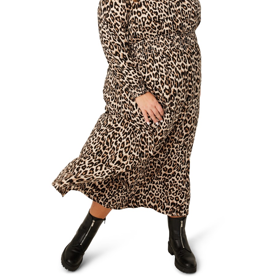 Buy Avella Women s Leopard Print Smock Dress Multi MyDeal