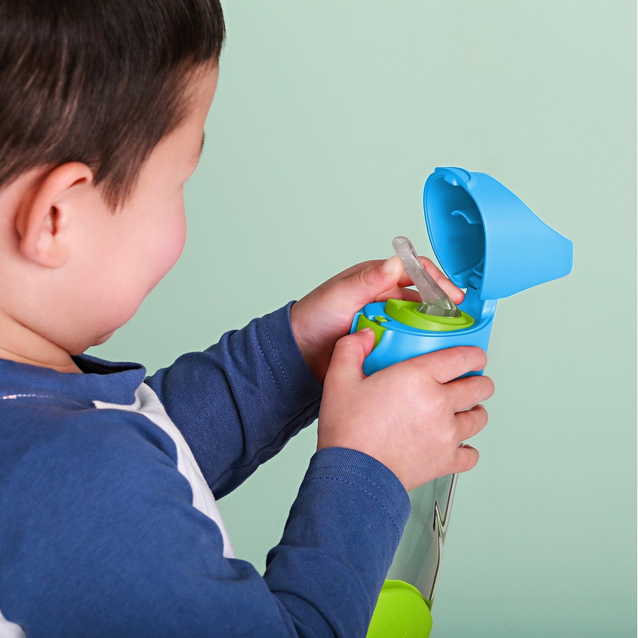 b.box Tritan Straw Drink Bottle 450mL - Assorted*