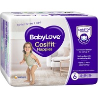 BabyLove Cosifit Nappies Size 6 (15-25kg) 26 Pack