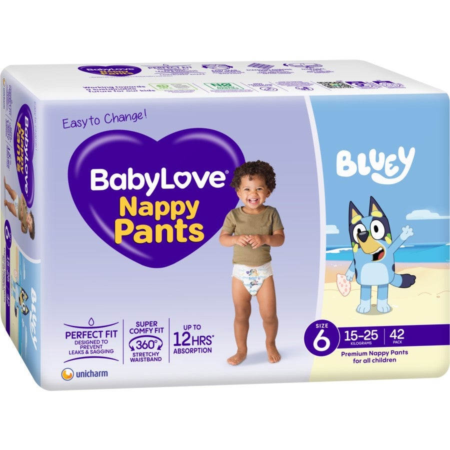 BabyLove Nappy Pants Size 6 (15-25kg) 42 pack