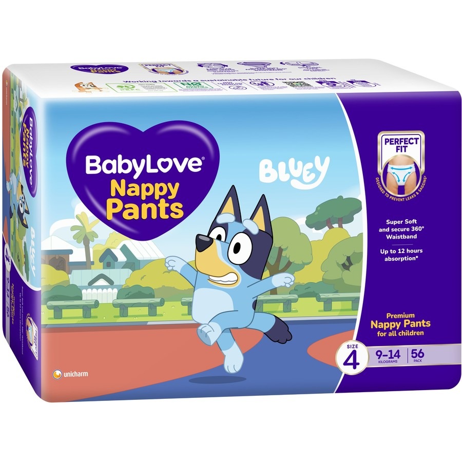 BabyLove Nappy Pants Size 4 (9-14kg) 56 Pack