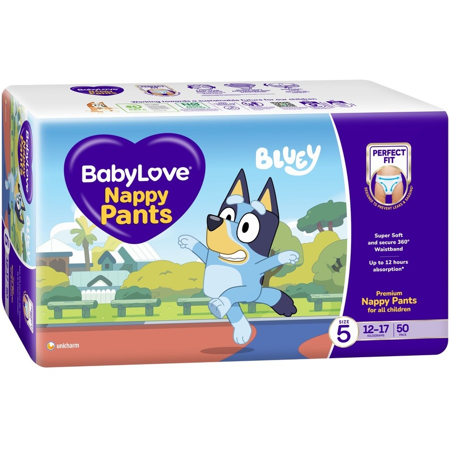 BabyLove Nappy Pants Size 5 (12-17kg) 50 pack