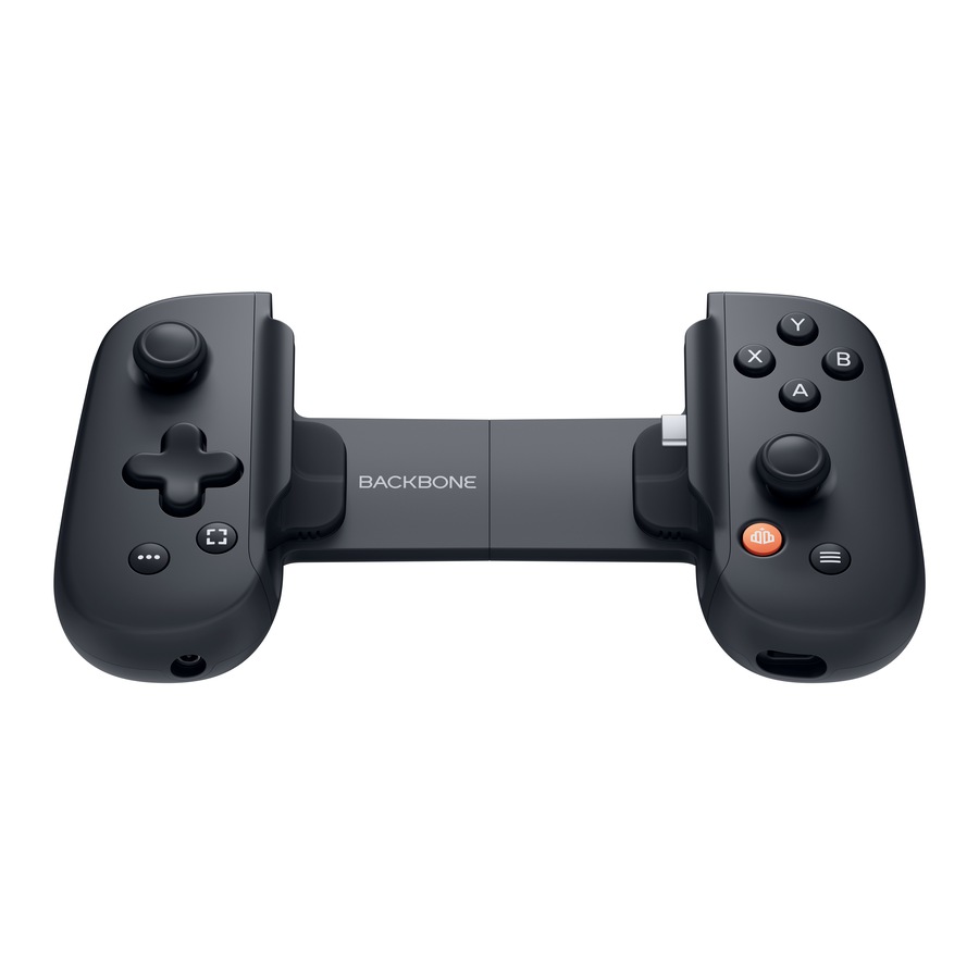 Backbone One Mobile Gaming Controller for Android and iPhone 15 Series (2nd Generation) - Black