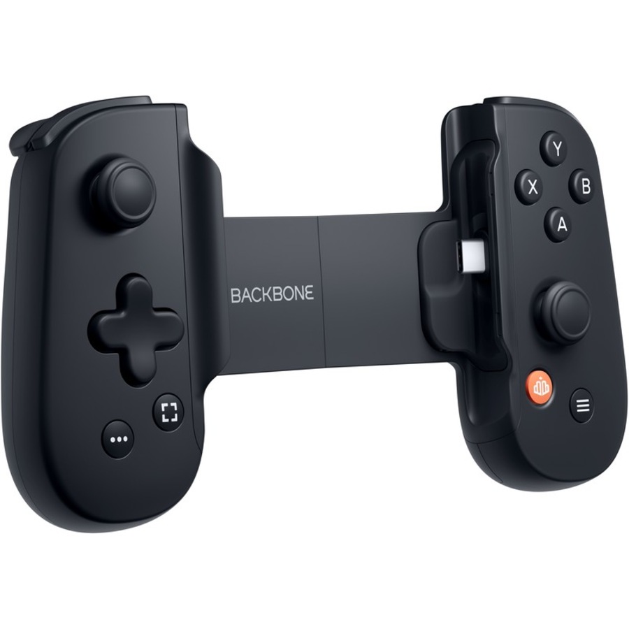 Backbone One Mobile Gaming Controller for Android and iPhone 15 Series (2nd Generation) - Black