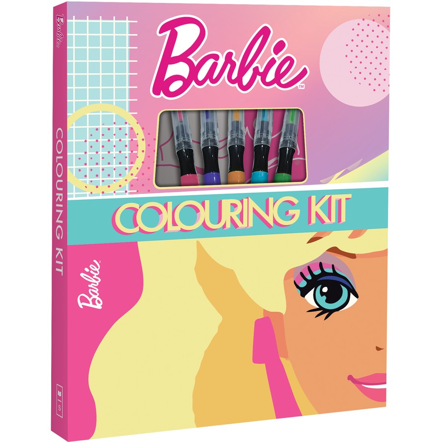Buy Barbie Adult Colouring Kit - MyDeal Australia
