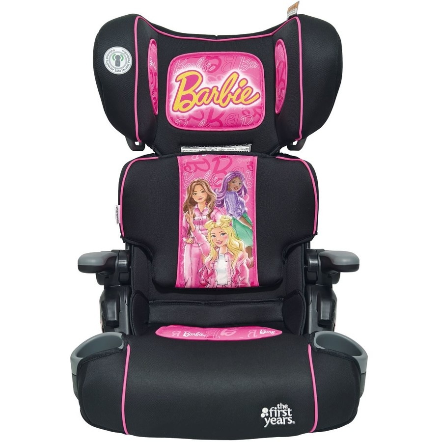 The First Years Barbie Car Safety Booster Seat
