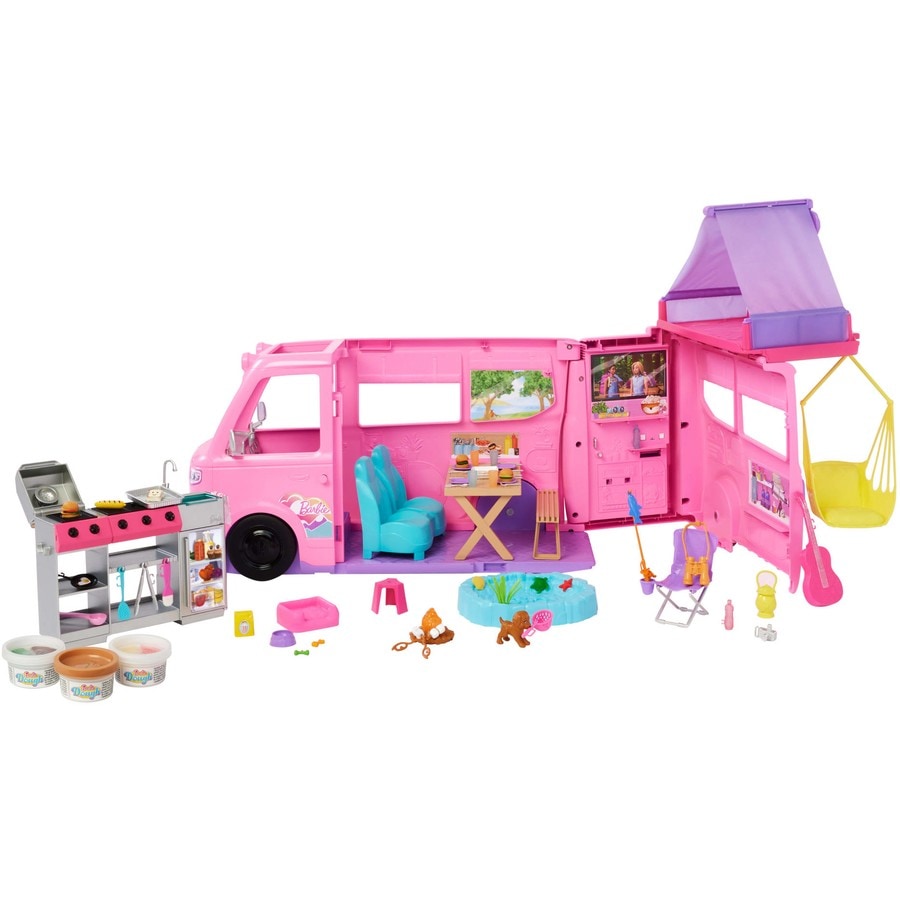 Barbie Dream Camper Vehicle Playset