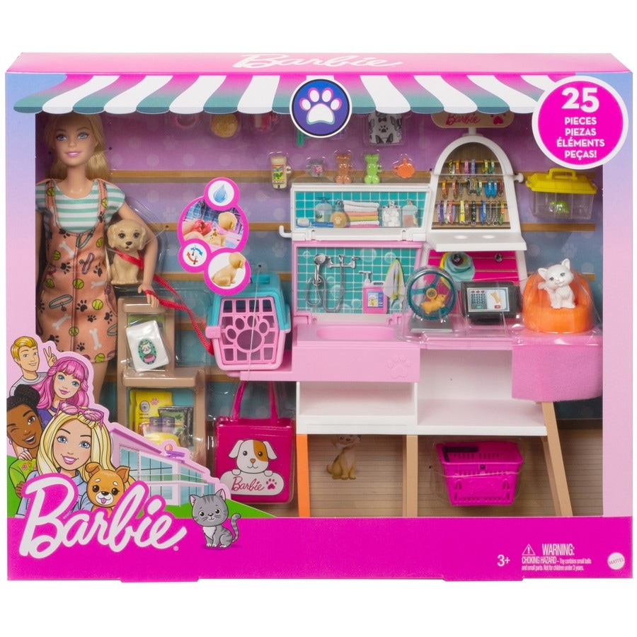 Barbie Pet Boutique Playset