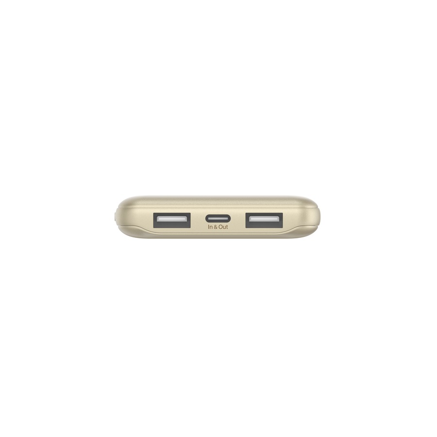 Belkin 10K BoostCharge Power Bank 15W - Gold