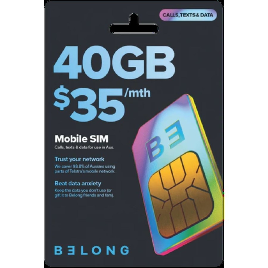 Belong $35 Pre-paid SIM Starter Kit**
