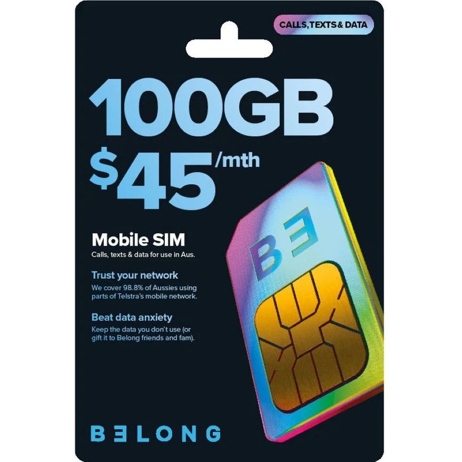 Belong $45 Pre-paid SIM Starter Kit**