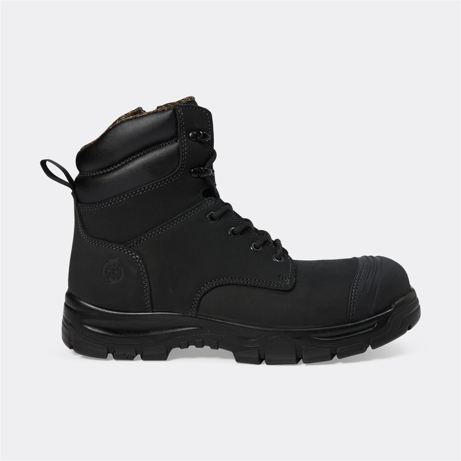 Blacksmith Men's Anvil Boots  Black Australia