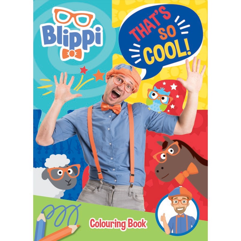 Buy Blippi Colouring Book MyDeal